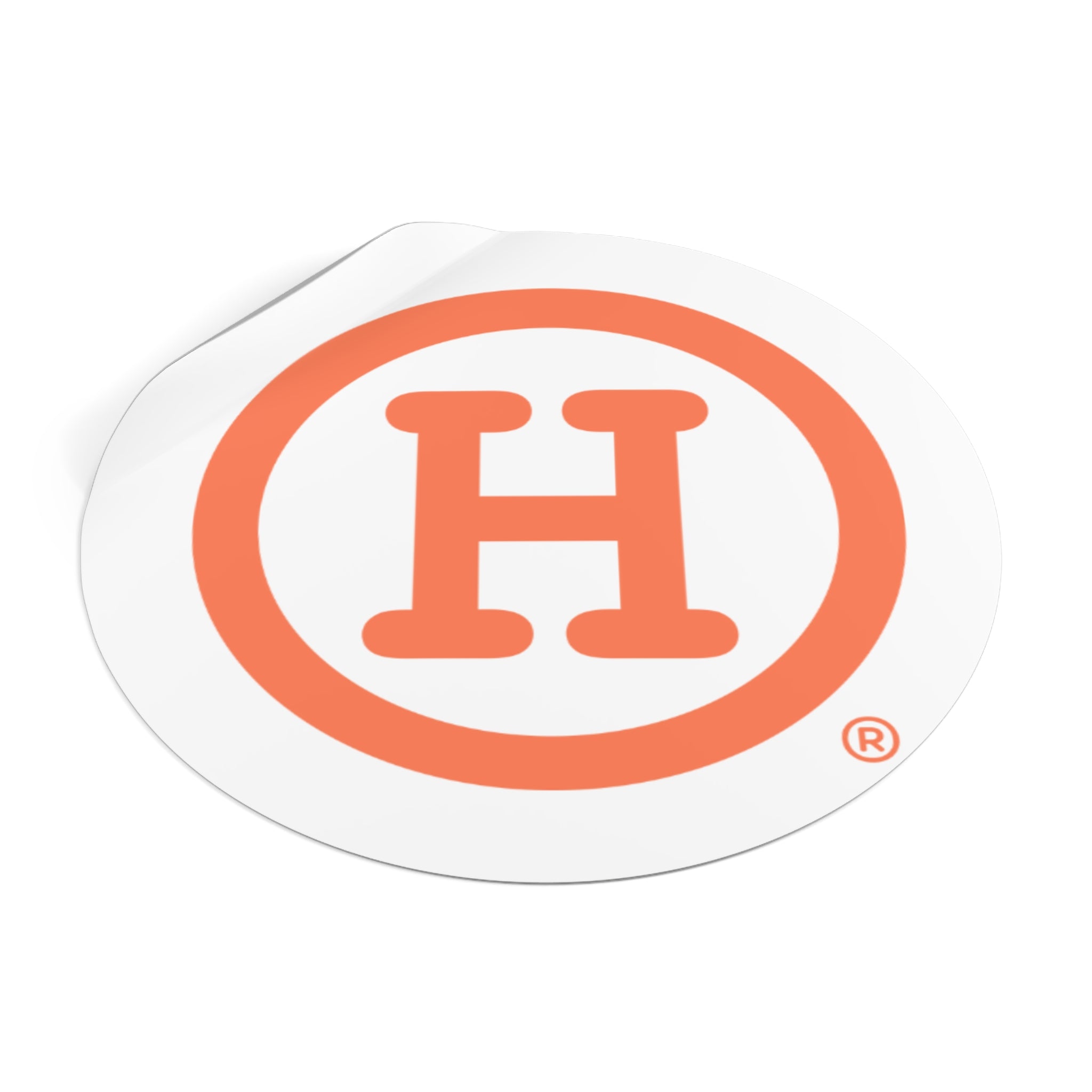 Orange (H) Sticker