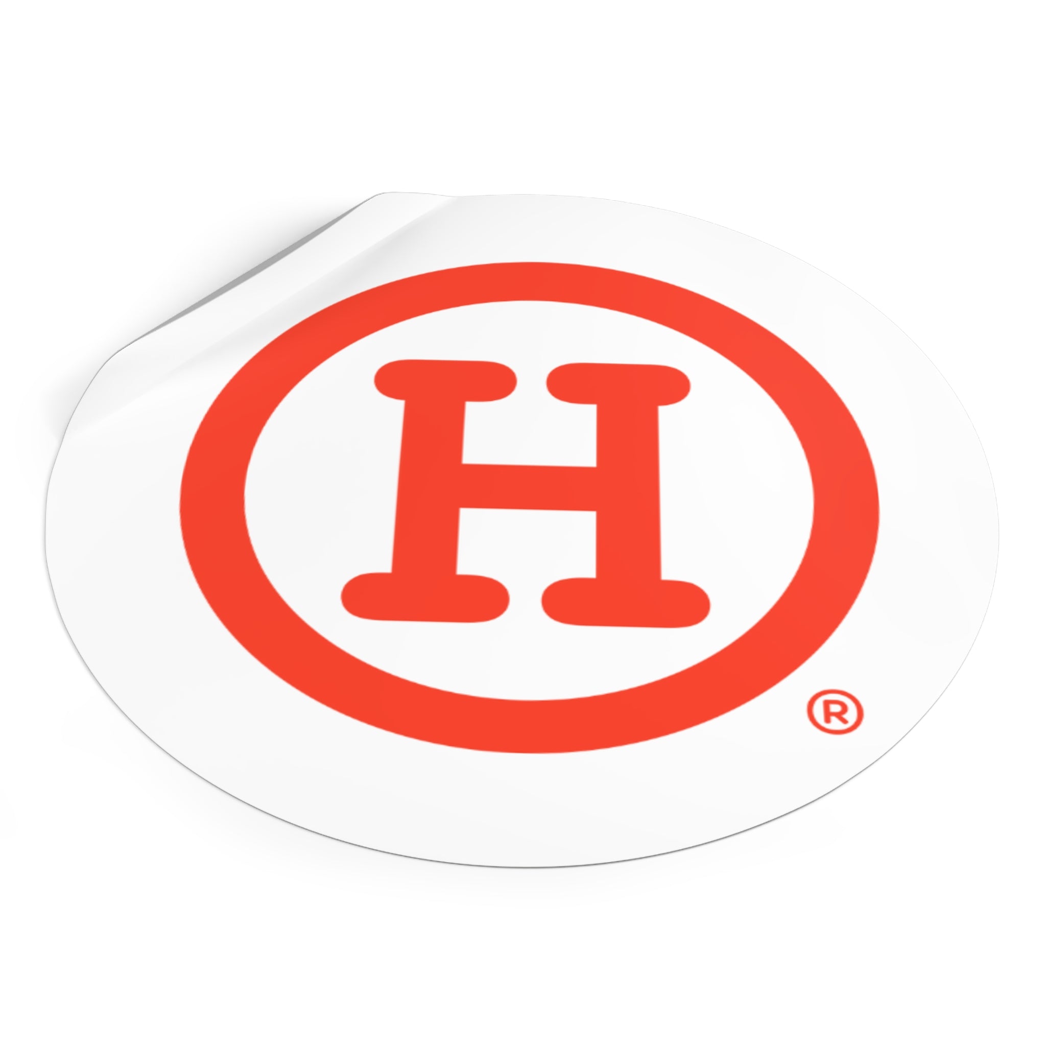 Red (H) Sticker