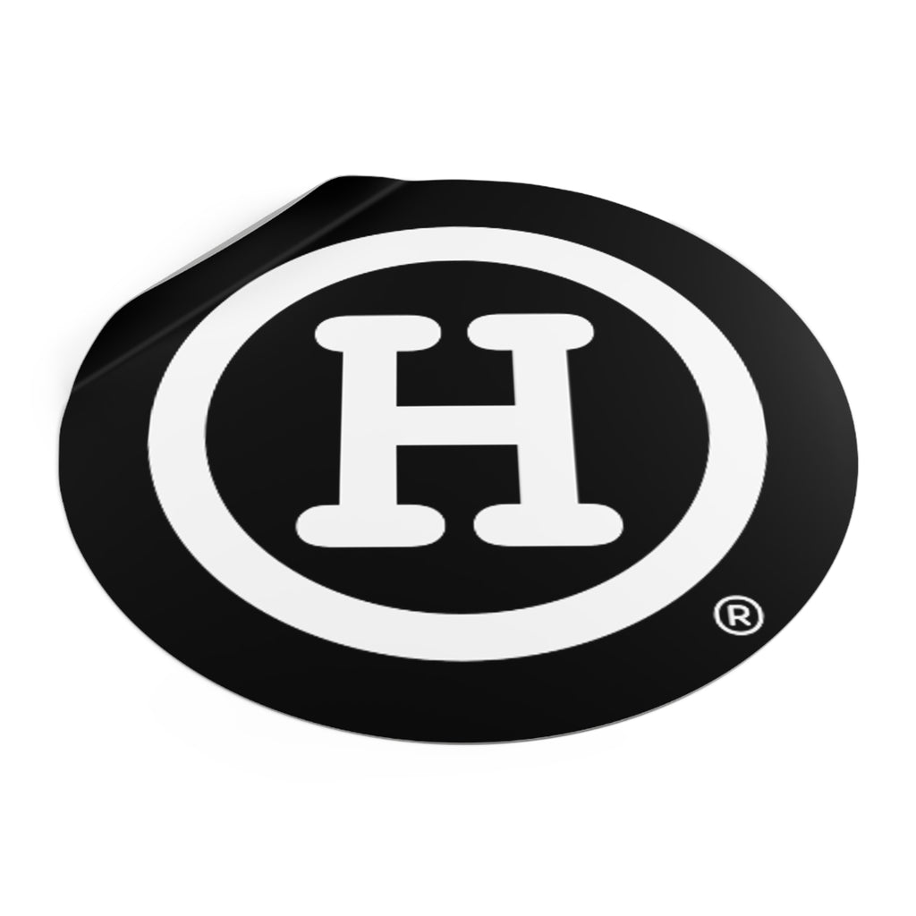 White (H) + Black Sticker