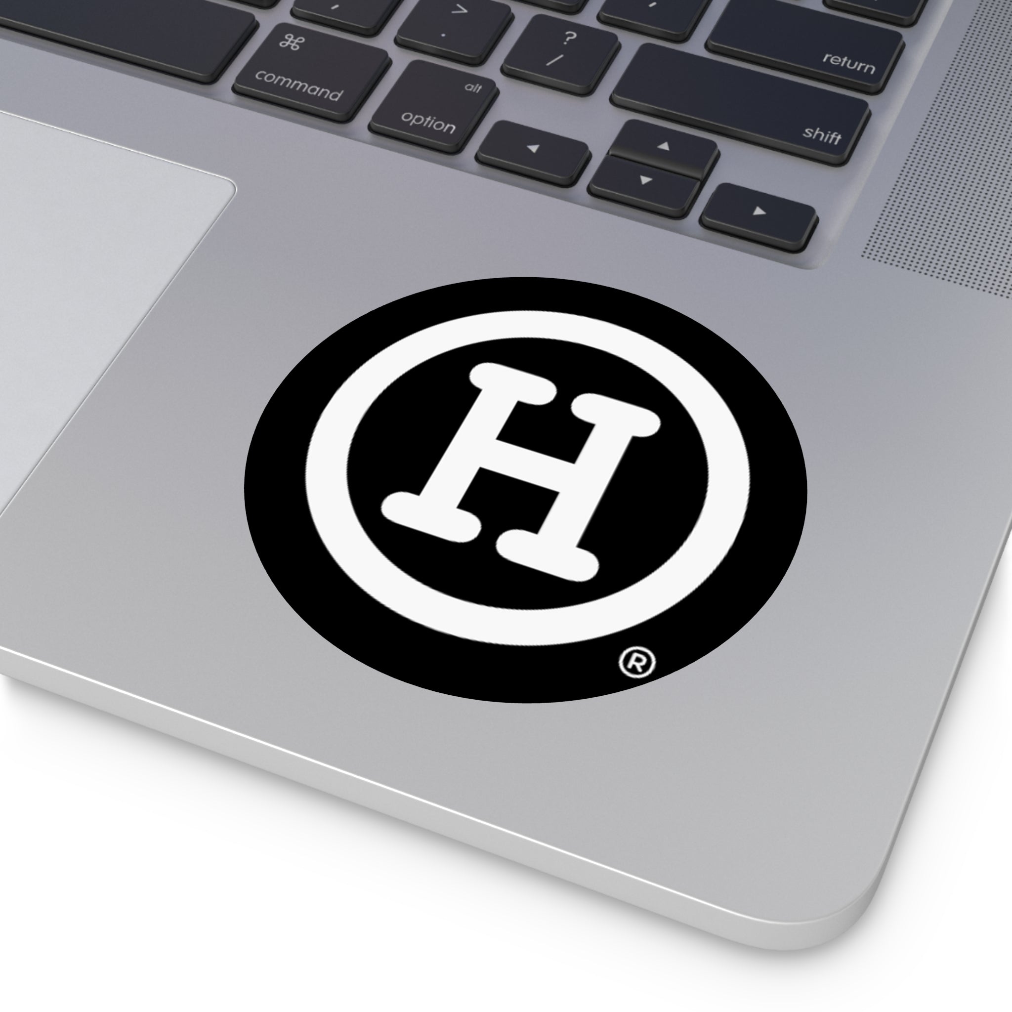 White (H) + Black Sticker