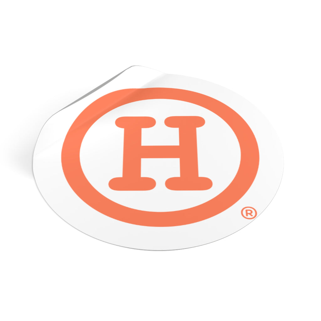 Orange (H) Sticker