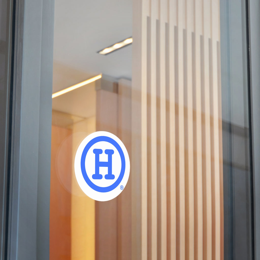 Blue (H) Sticker