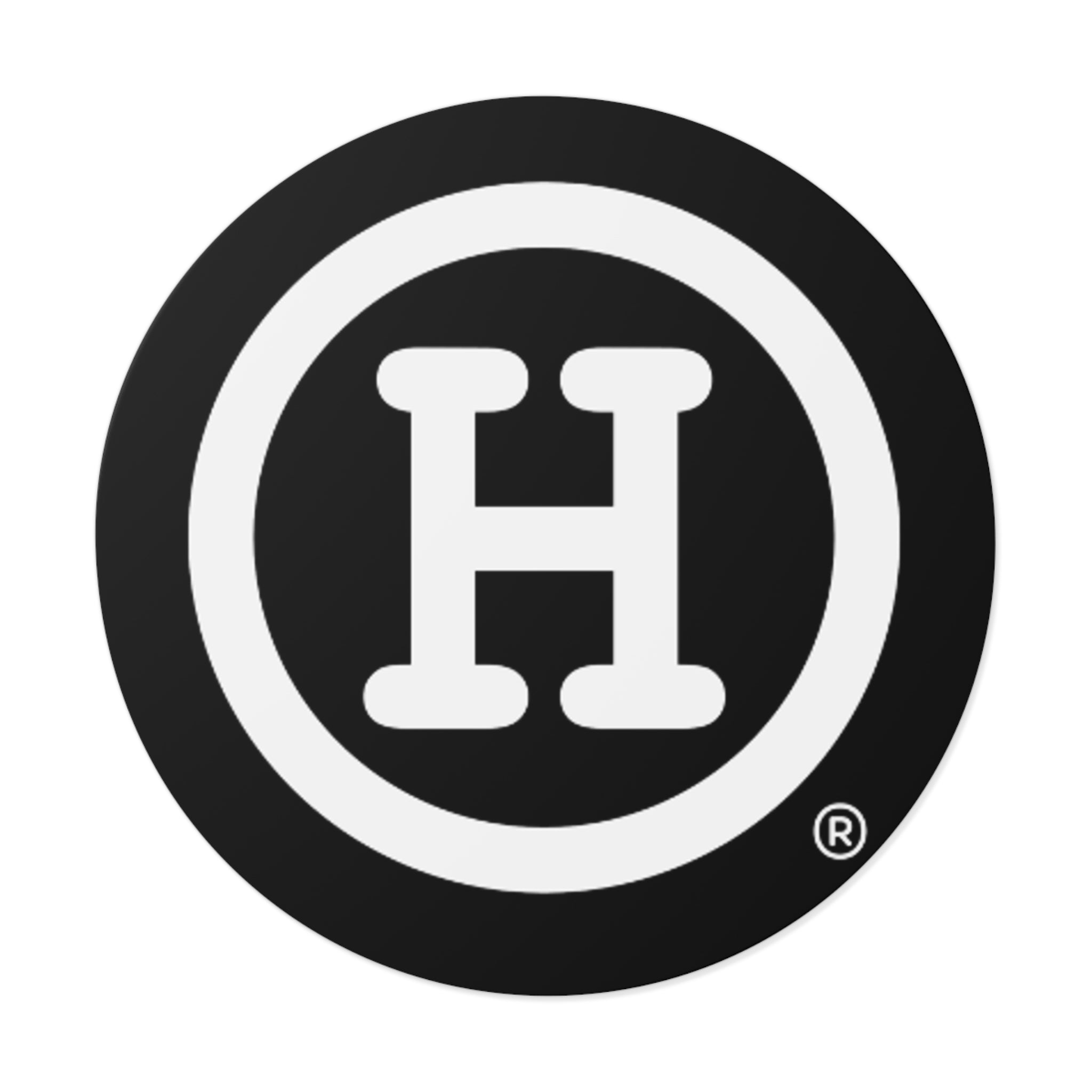 White (H) + Black Sticker