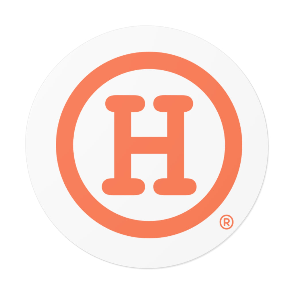 Orange (H) Sticker