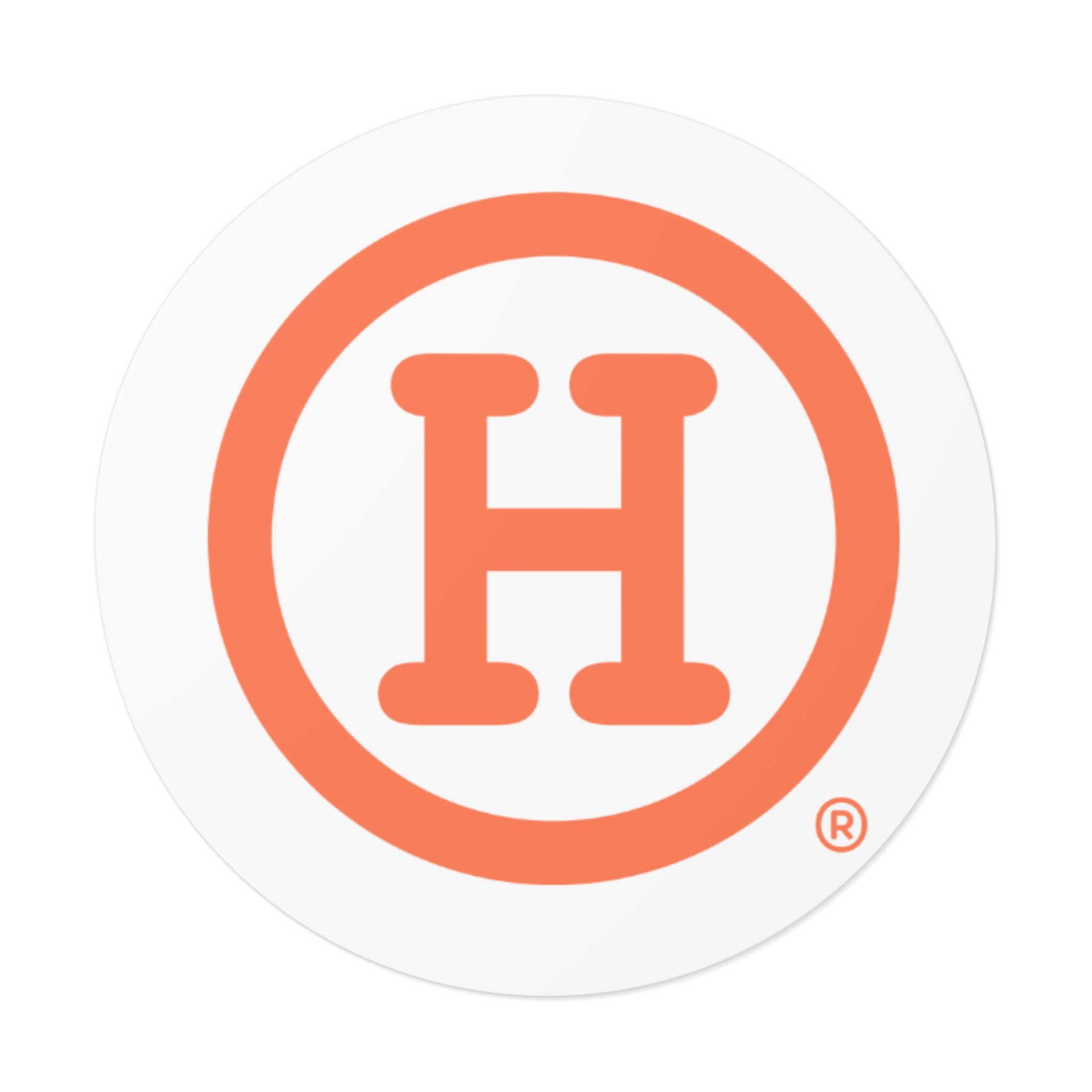 Orange (H) Sticker