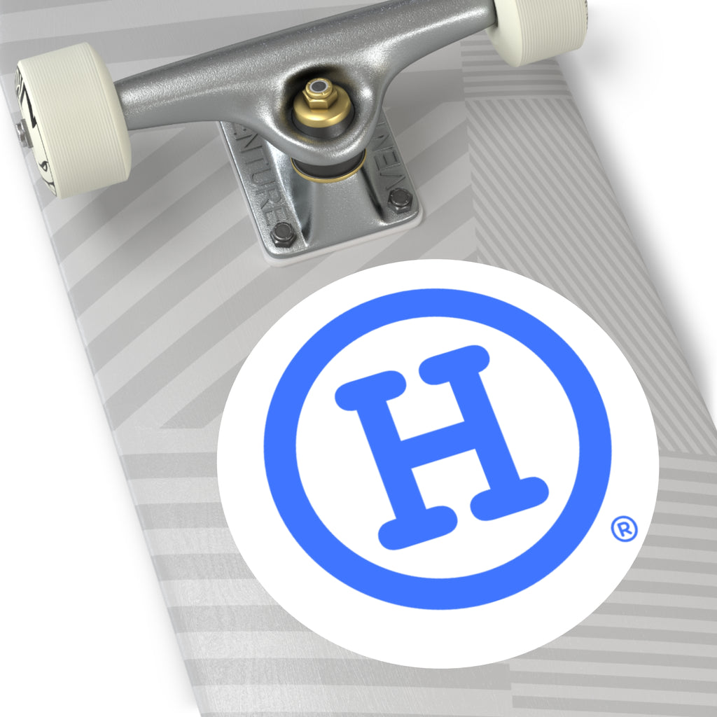 Blue (H) Sticker