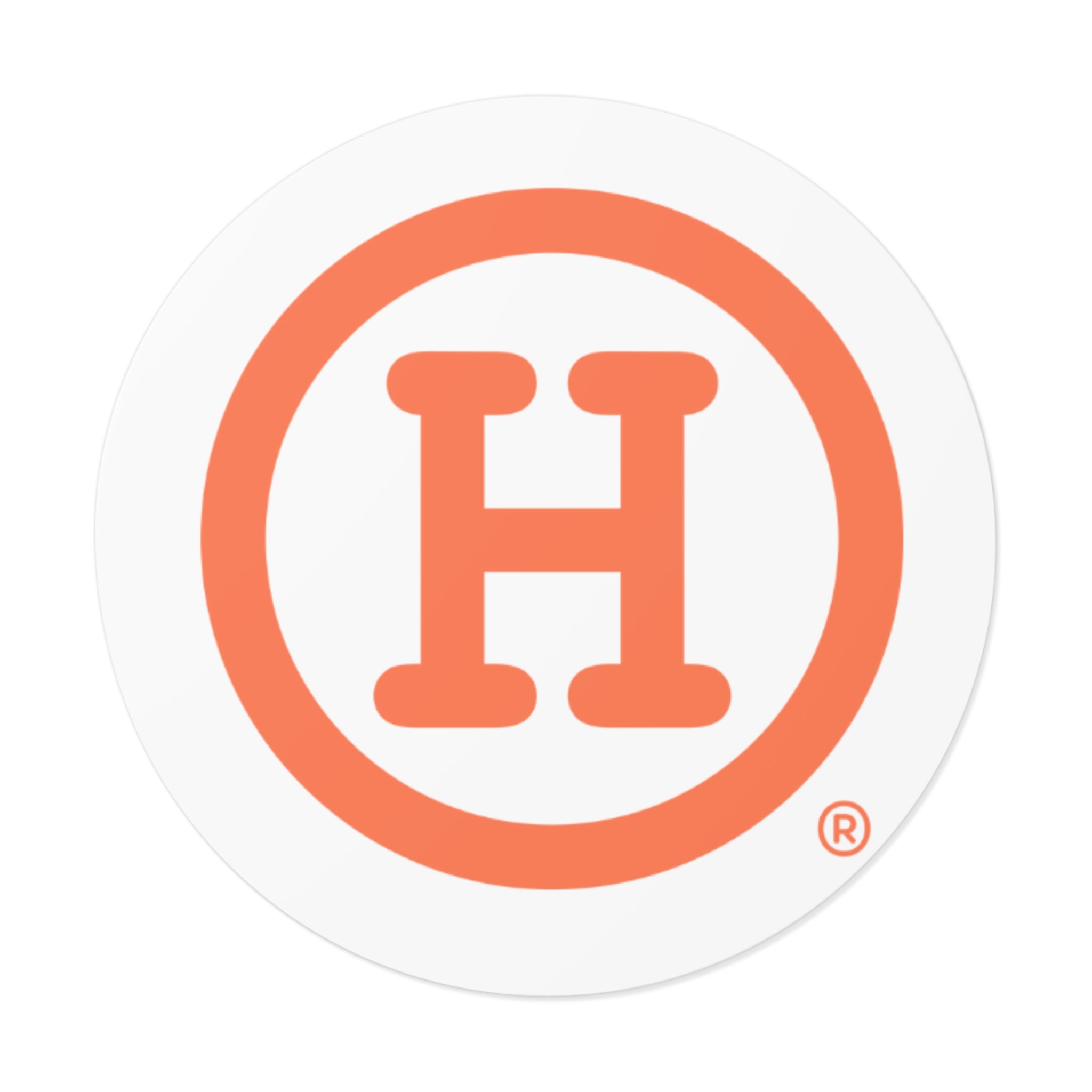 Orange (H) Sticker