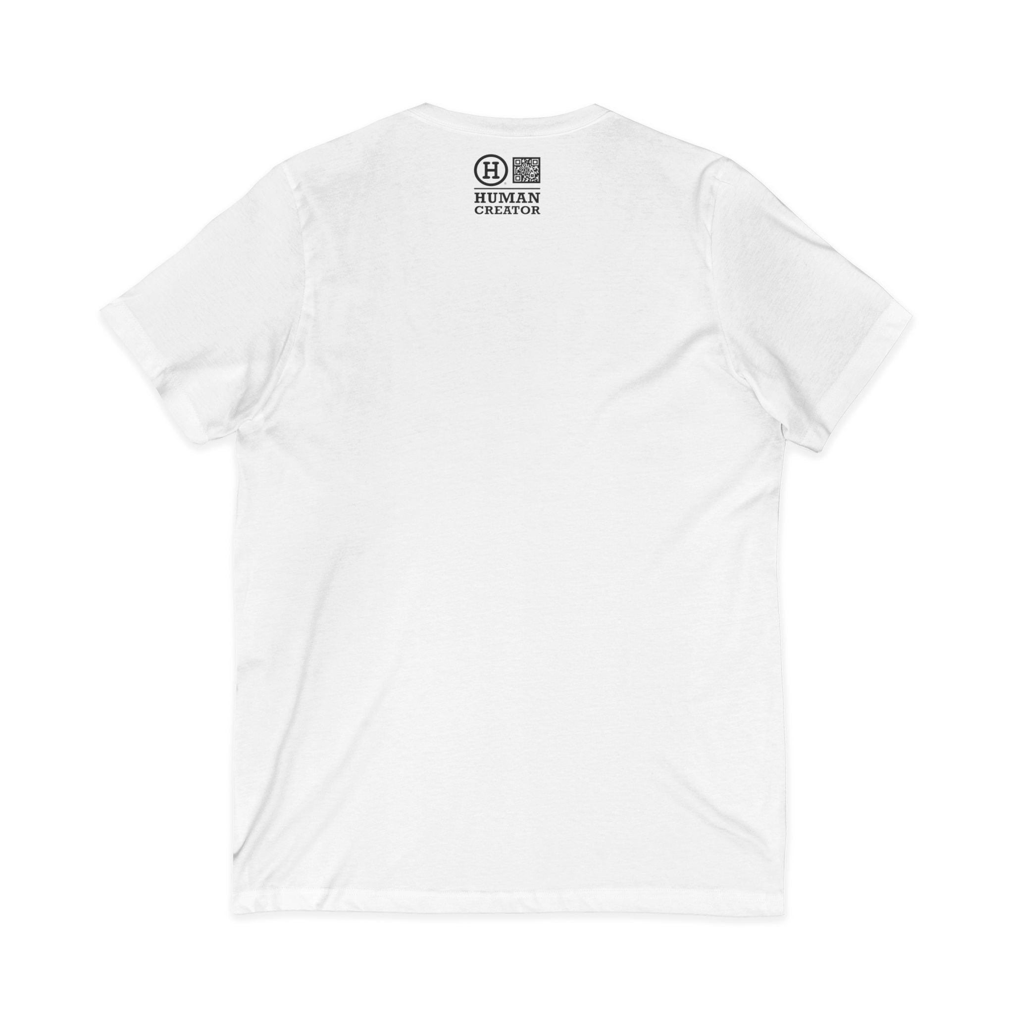 Unisex Jersey Short Sleeve V-Neck Tee