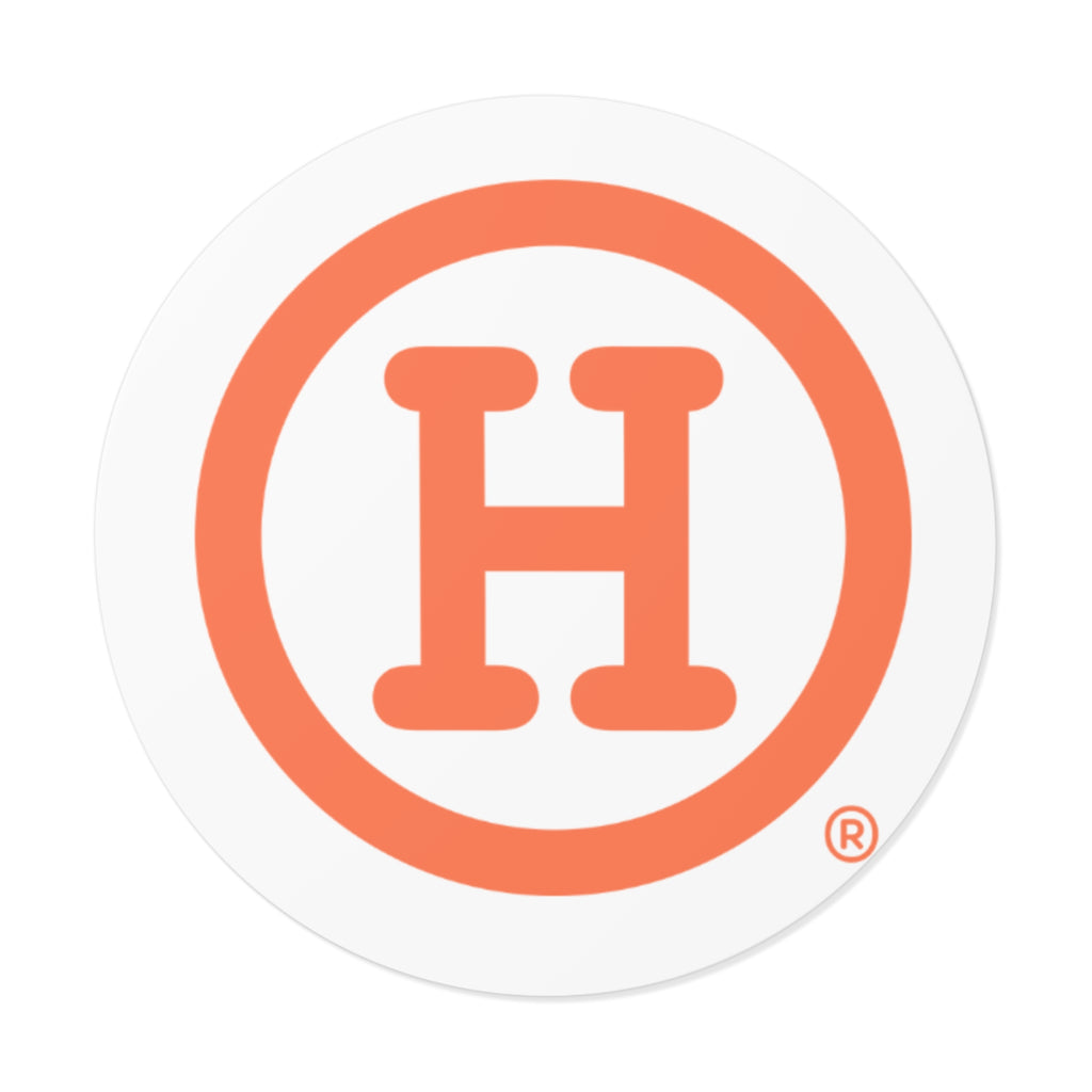 Orange (H) Sticker