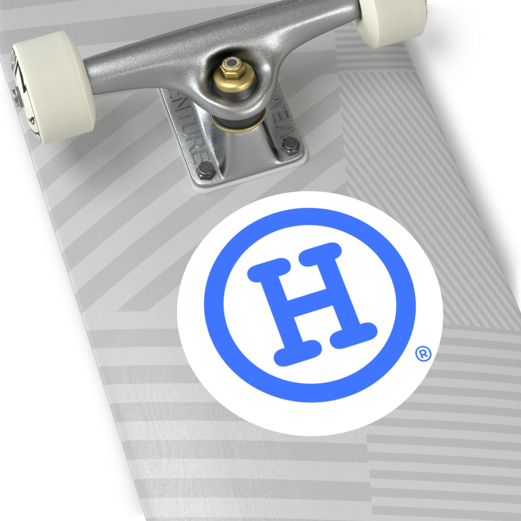 Blue (H) Sticker