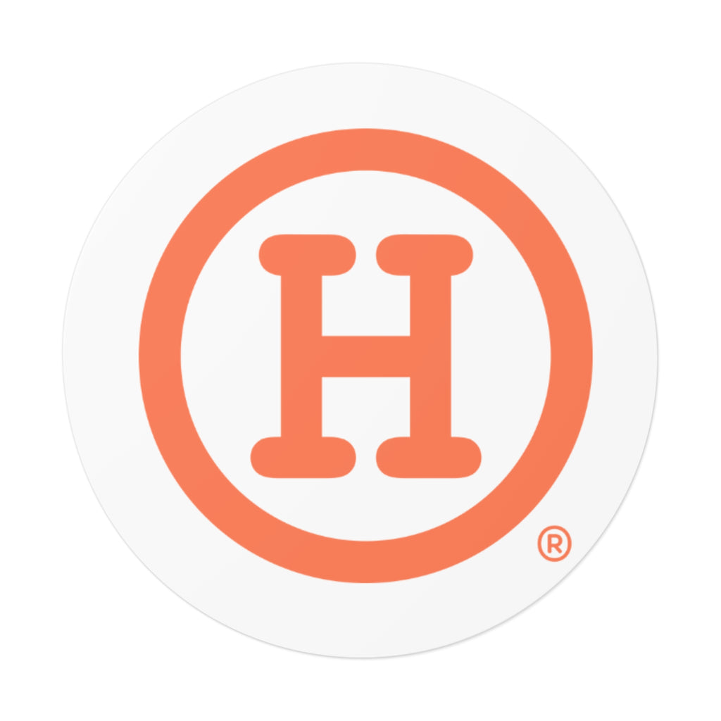 Orange (H) Sticker