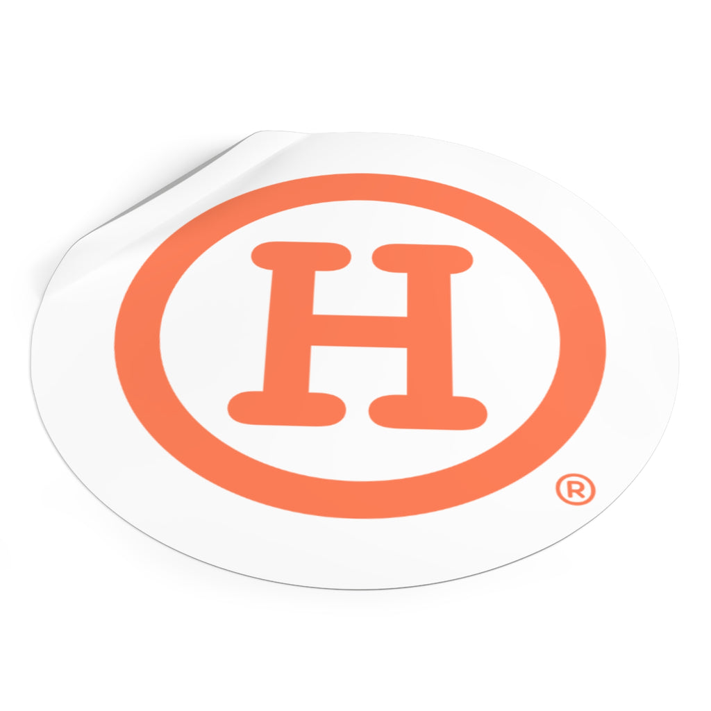 Orange (H) Sticker