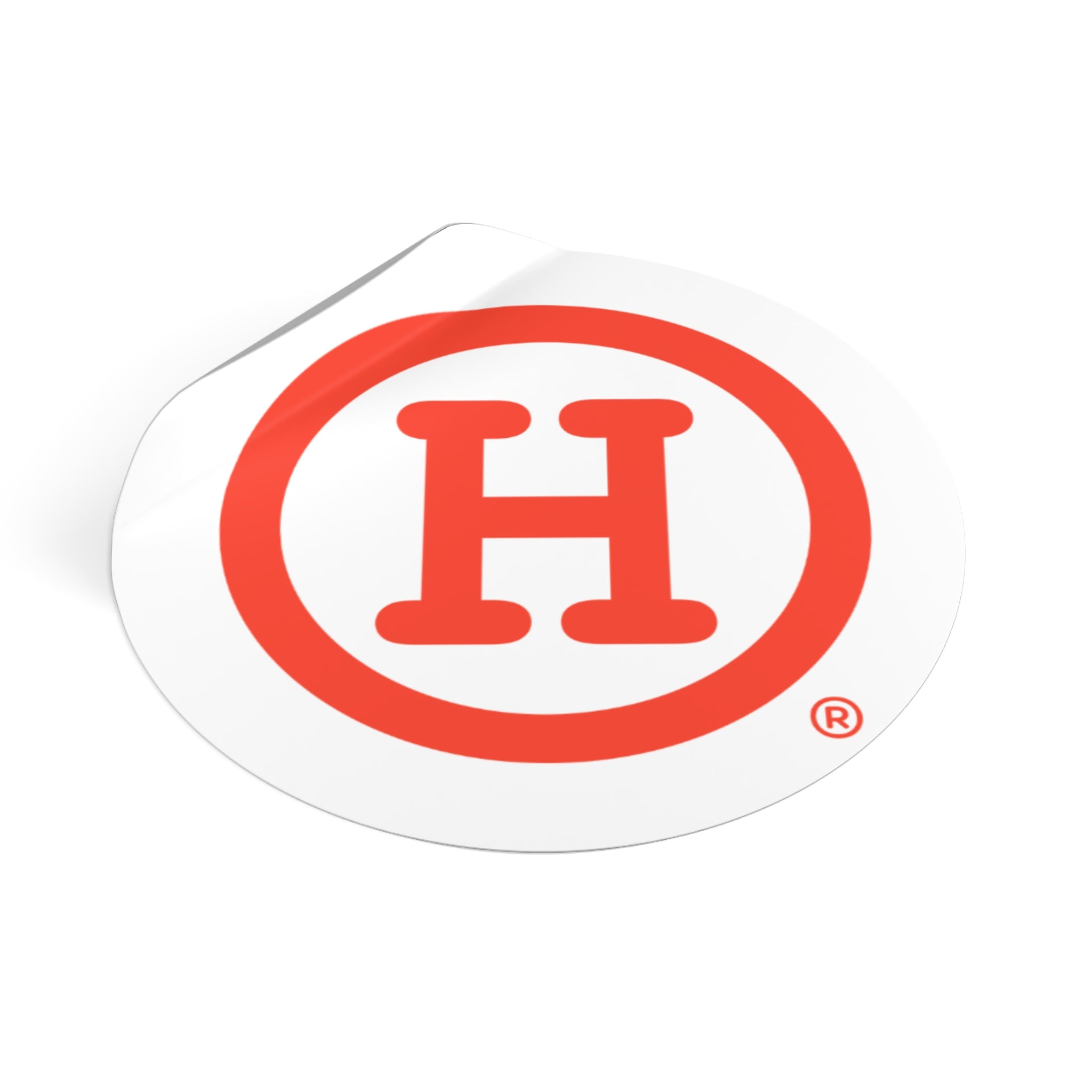 Red (H) Sticker
