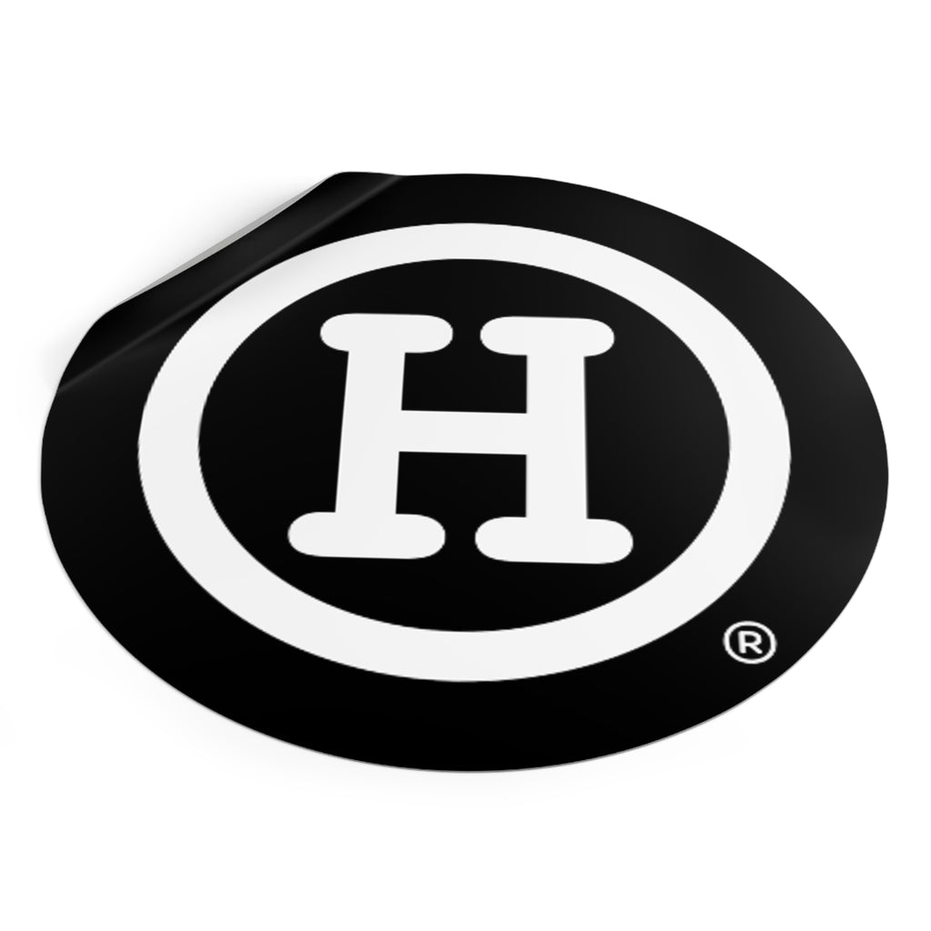 White (H) + Black Sticker